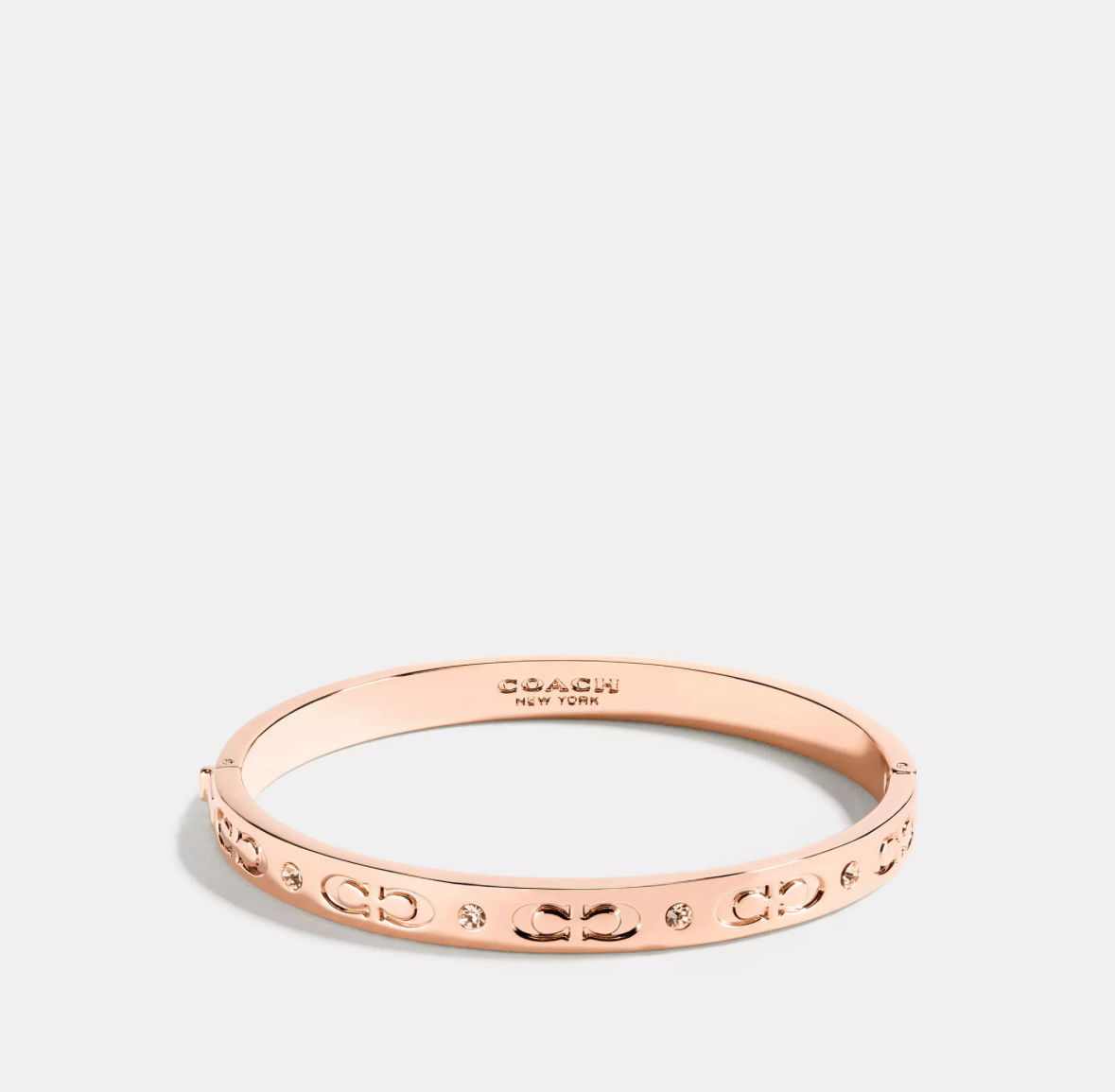 coach-signature-hinged-bangle